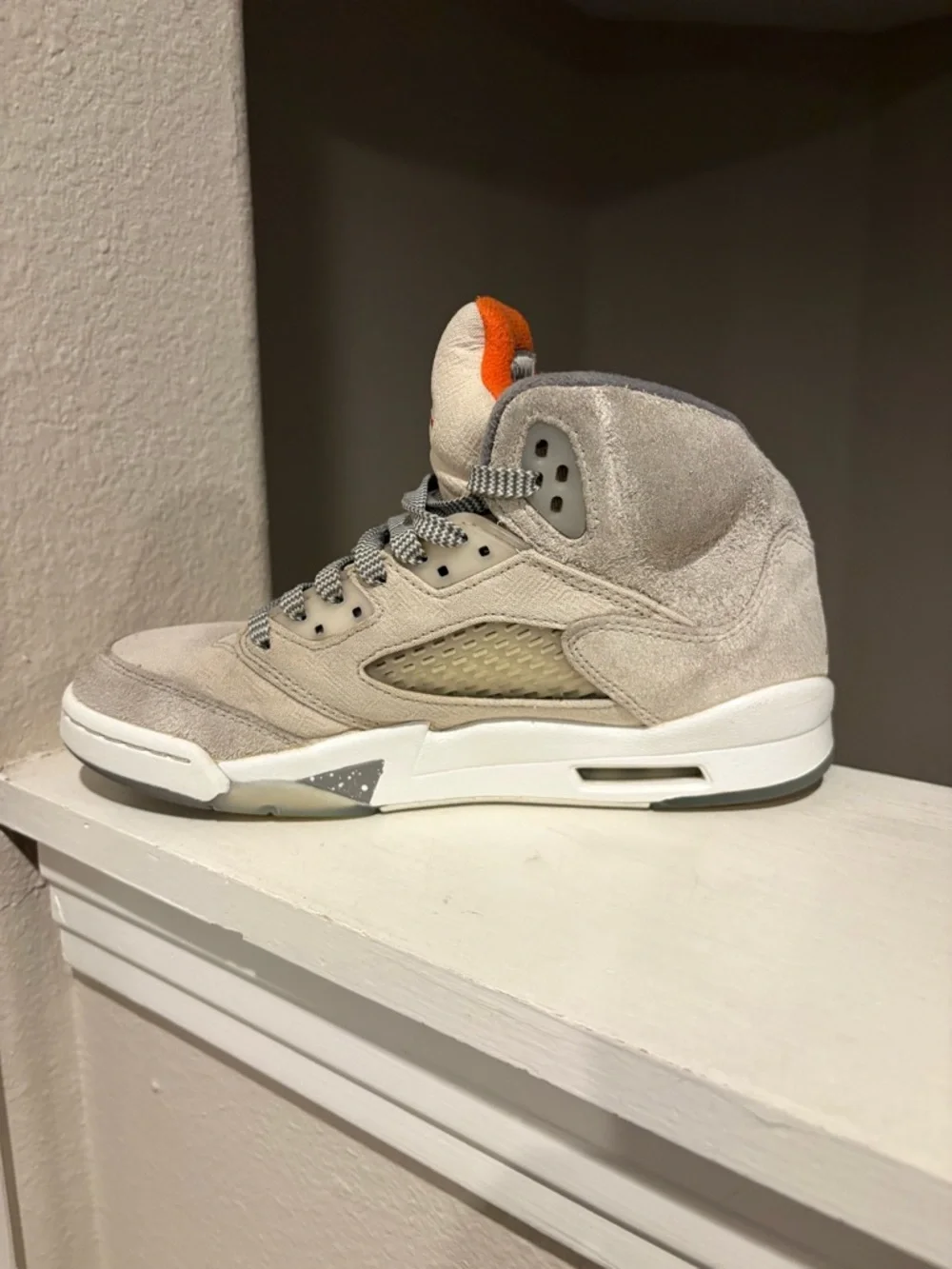 Nike Air Jordan 5 Retro SE Craft Orewood Brown Suede Size Youth 5.5Y FD9220-180